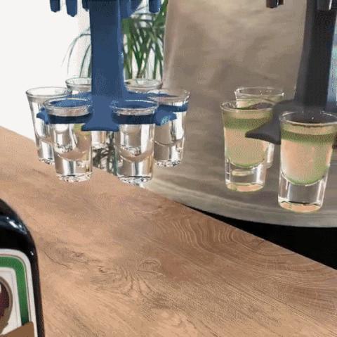 6 Shot Dispenser and Holder