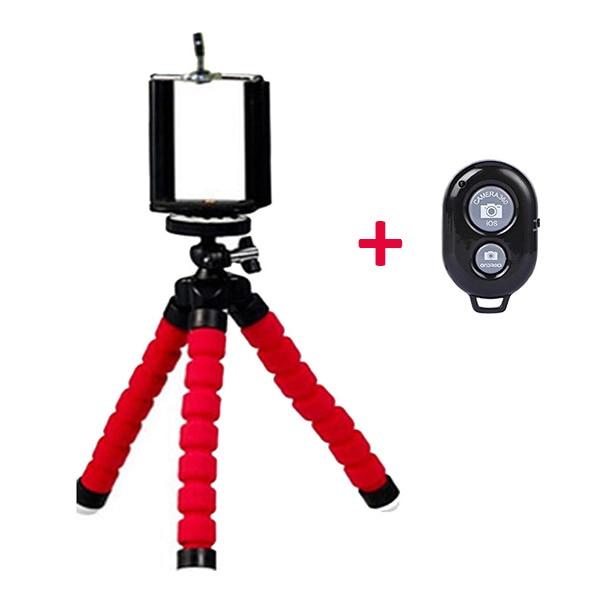 Flexible Tripod with Bluetooth Remote Control