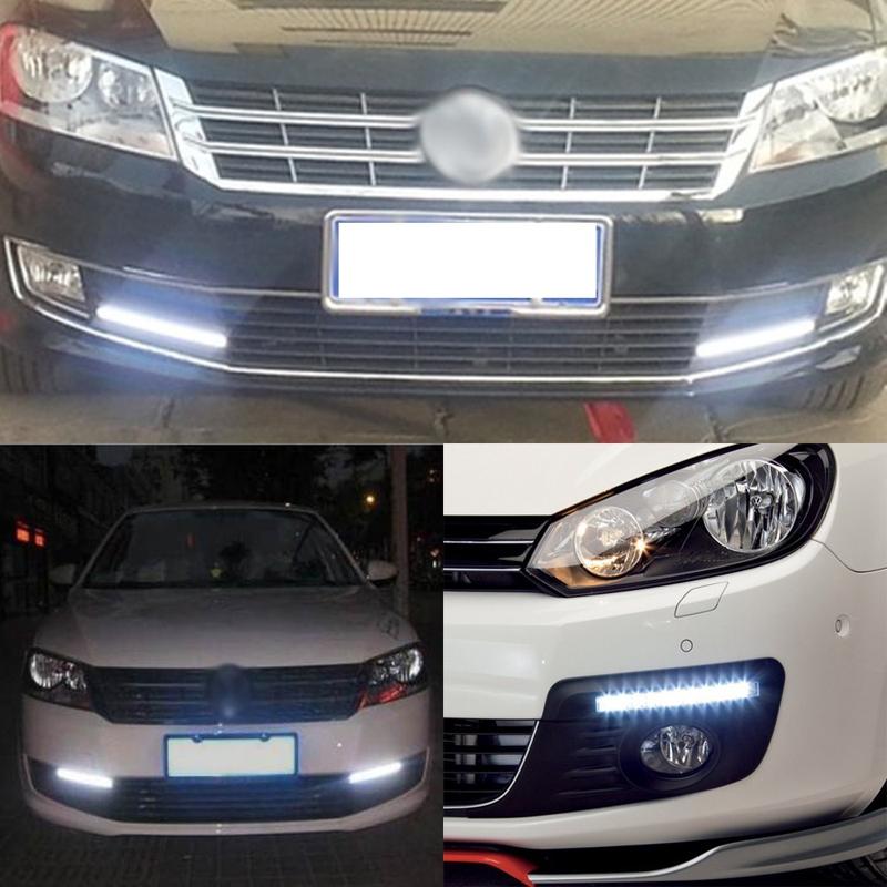 LED Car Light Strips (Set of 2)