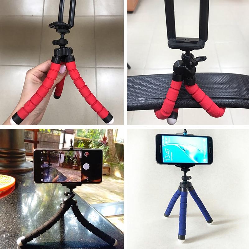 Flexible Tripod with Bluetooth Remote Control