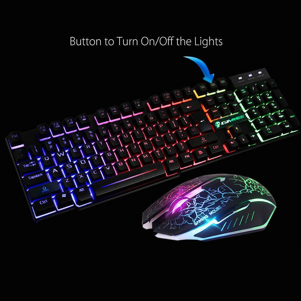 GAMING KEYBOARD WITH GAMING MOUSE