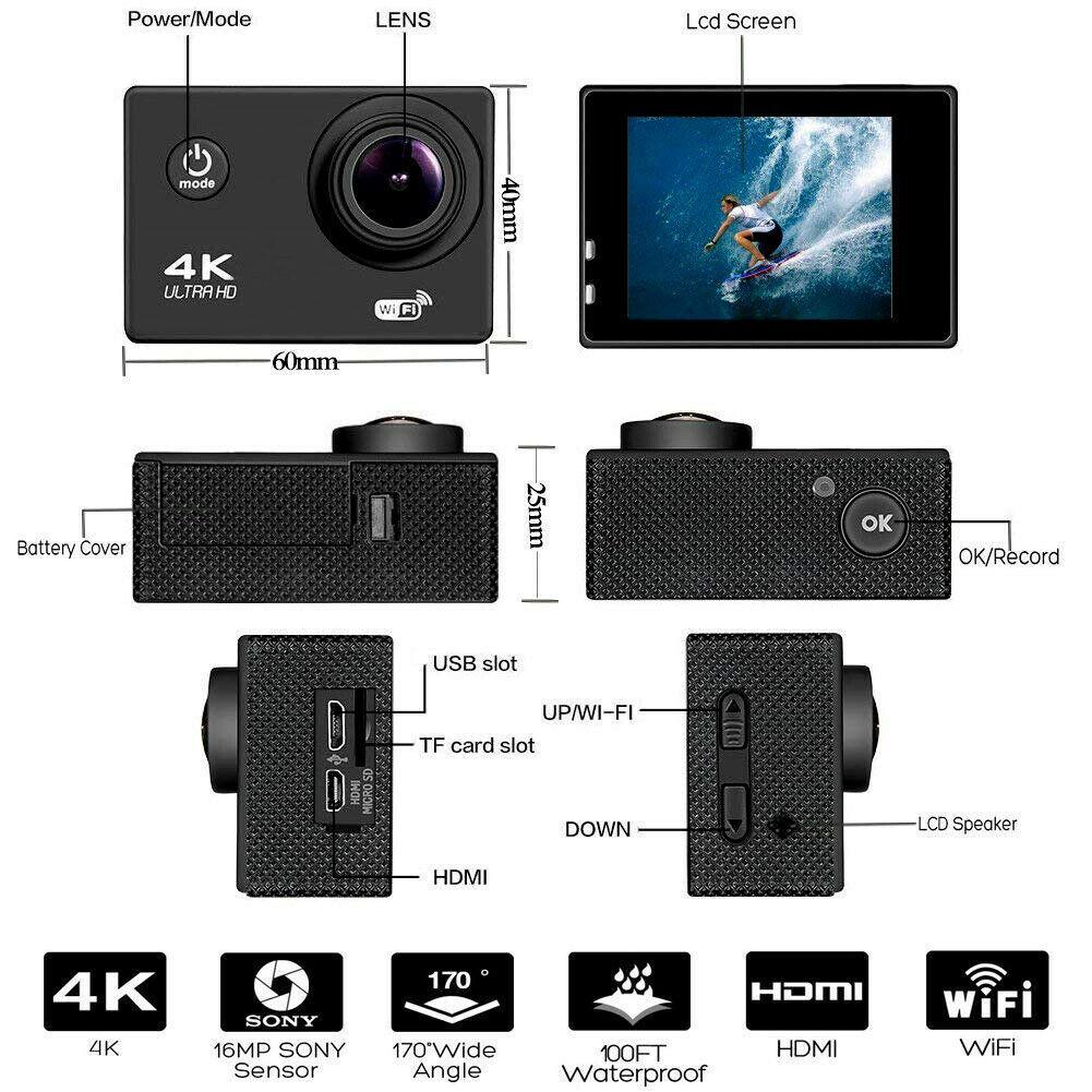 ULTRA-HD ACTION CAMERA