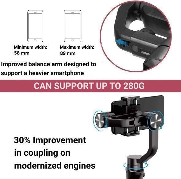3D Smart Stabilizer For Smartphone