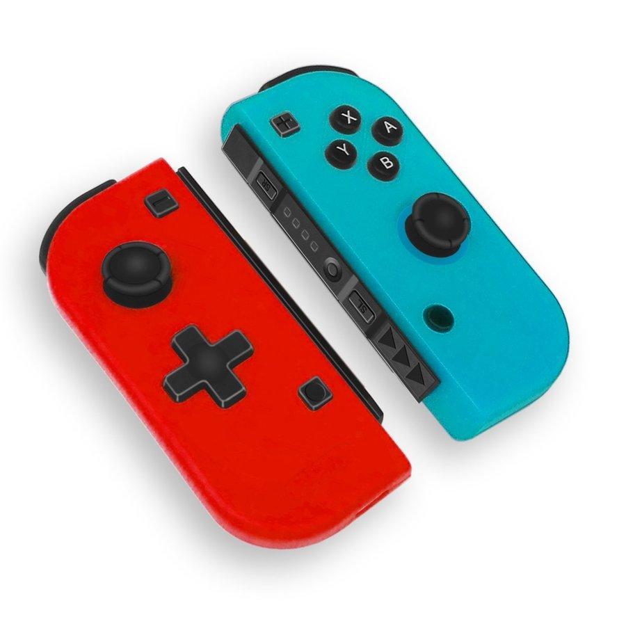 Replacement Wireless Joy-Con Controllers For NINTENDO SWITCH - Red And Blue