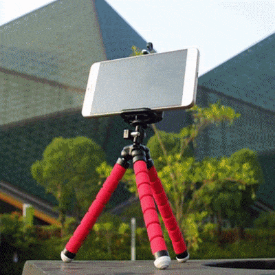 Flexible Tripod with Bluetooth Remote Control